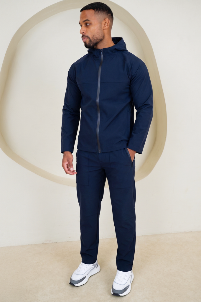 Pinnacle Brushed Technical Cargo Pant - Navy