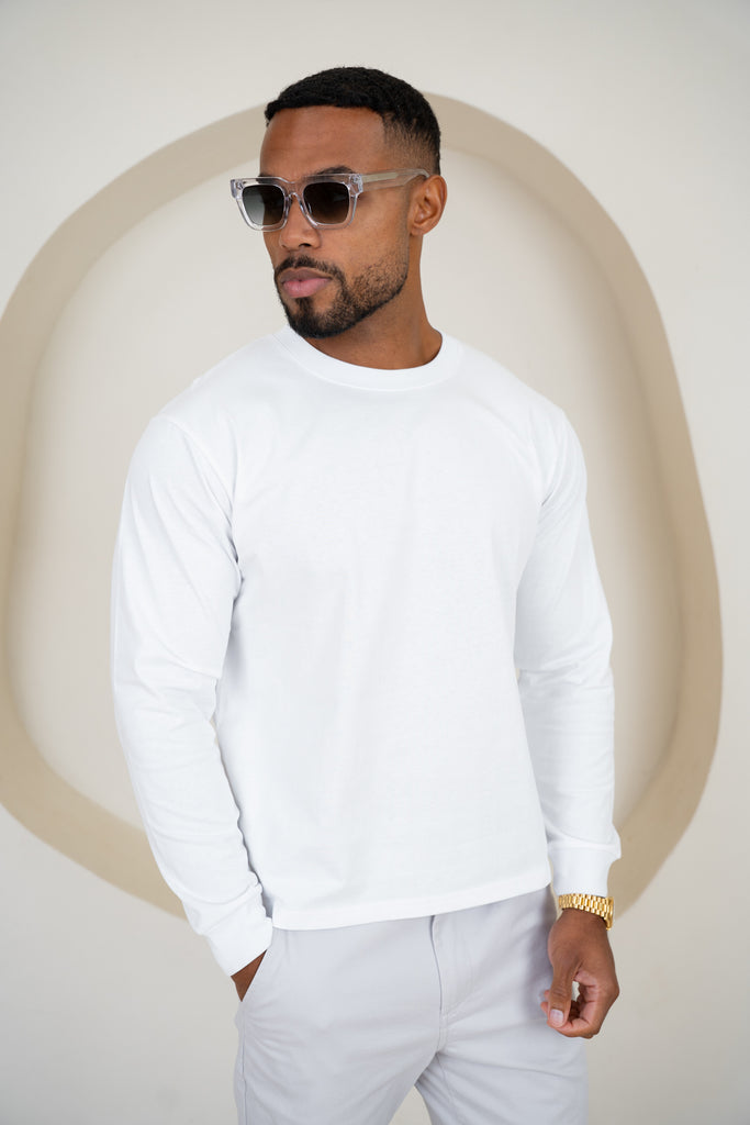Premium Long Sleeve T-Shirt - White