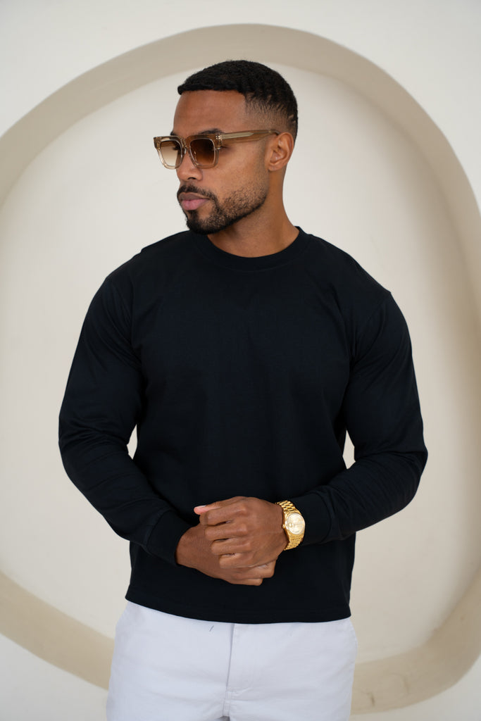 Premium Long Sleeve T-Shirt - Black