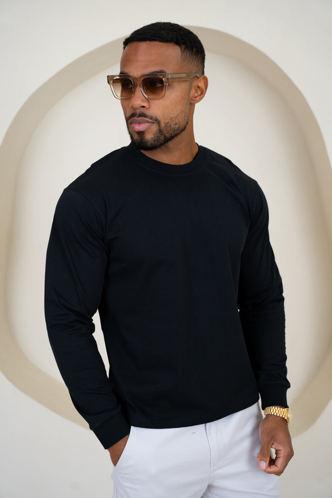 Premium Long Sleeve T-Shirt - Black
