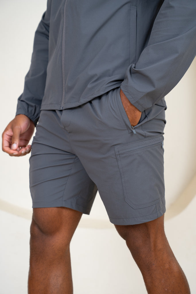 Premium Technical Shorts - Charcoal
