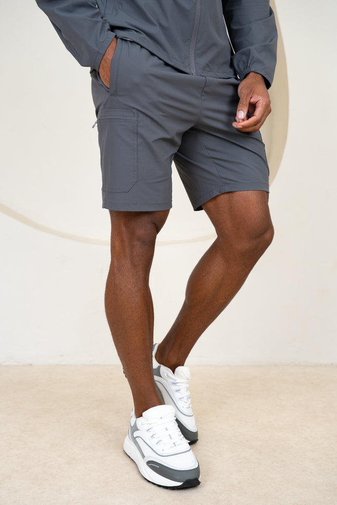 Premium Technical Shorts - Charcoal