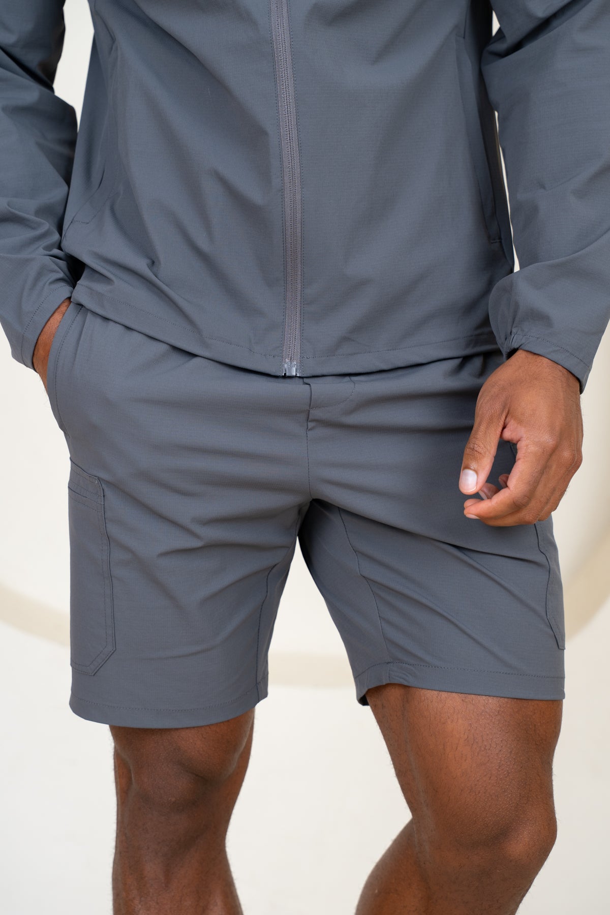Premium Technical Shorts - Charcoal