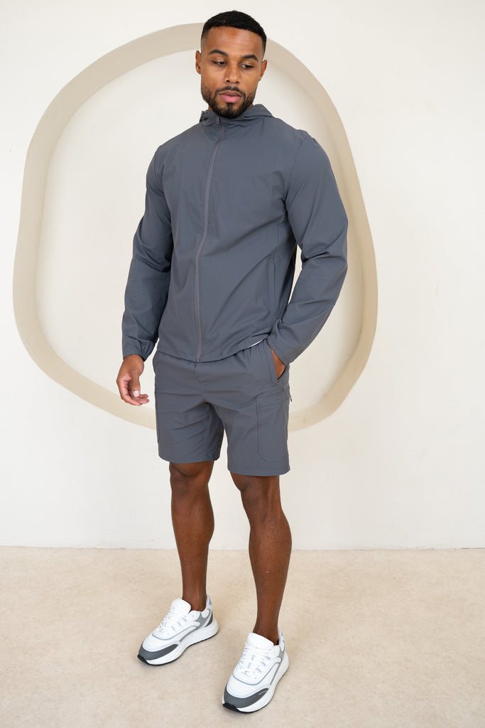 Premium Technical Shorts - Charcoal