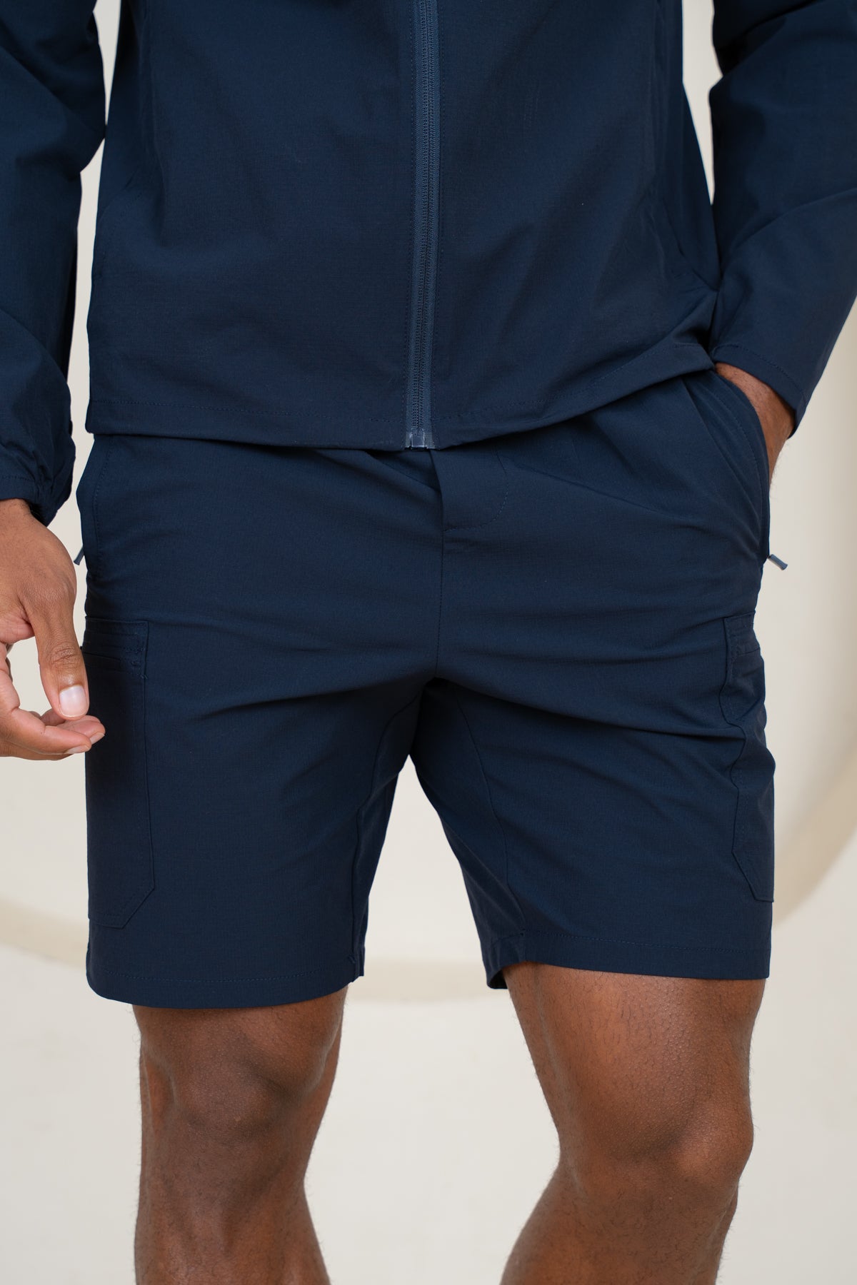 Premium Technical Shorts - Navy