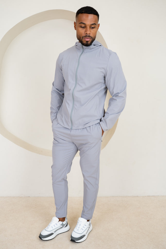 Veste coupe-vent technique haut de gamme - Gris