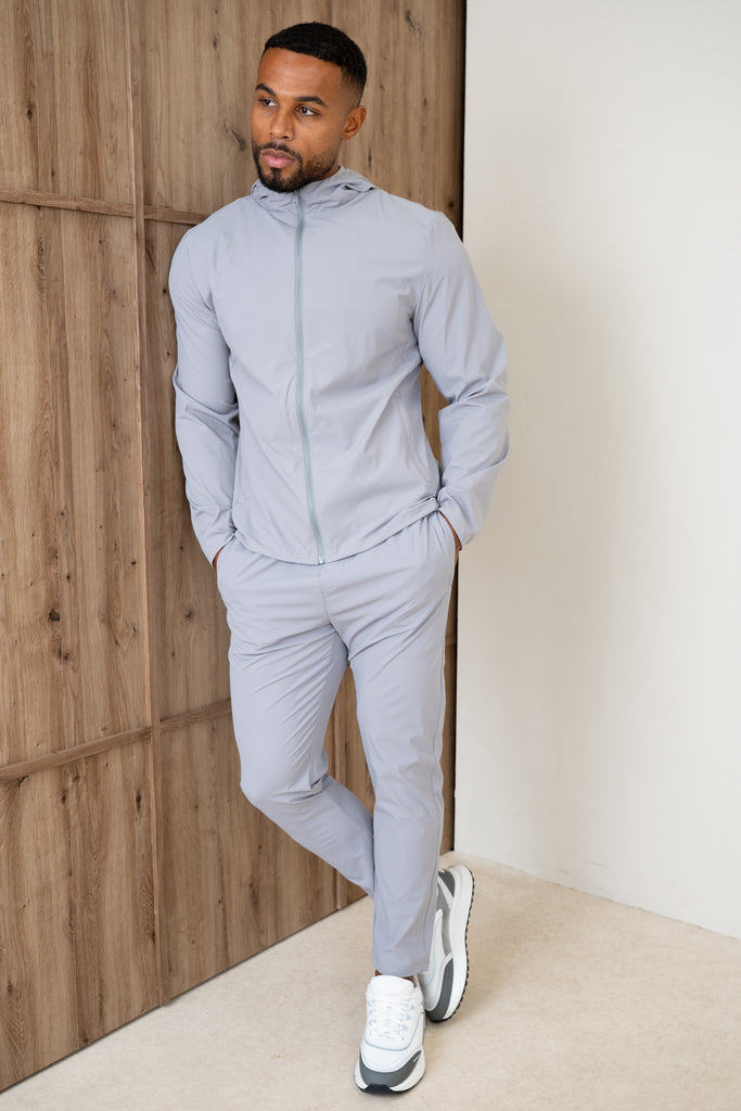 Veste coupe-vent technique haut de gamme - Gris