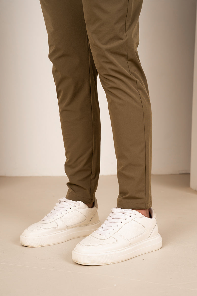 Everyday Trouser - Charcoal Olive