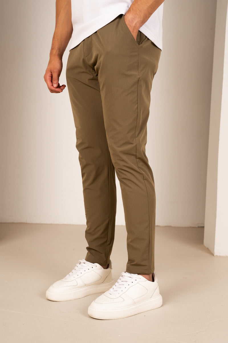 Everyday Trouser - Charcoal Olive