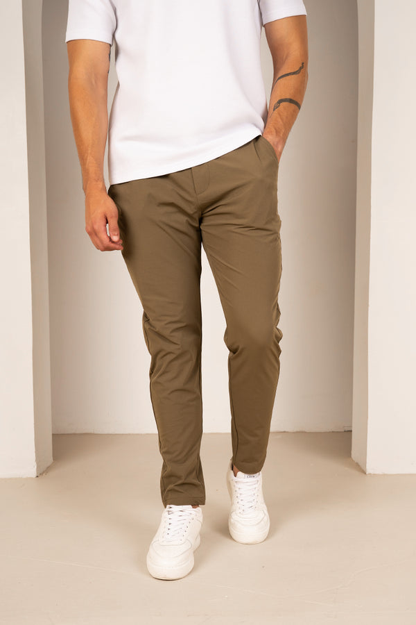 Everyday Trouser - Charcoal Olive