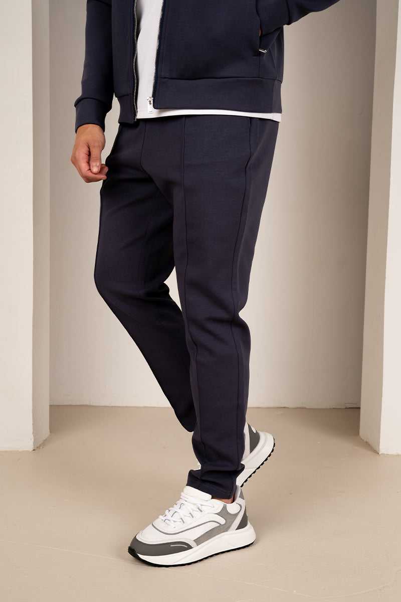Soft Scuba Pintuck Jogger - Navy