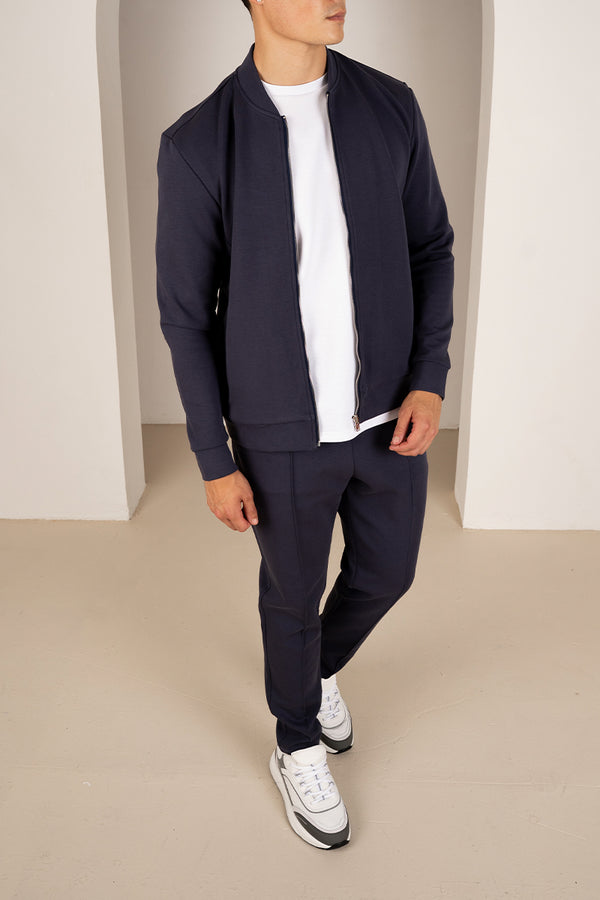 Soft Scuba Pintuck Jogger - Navy