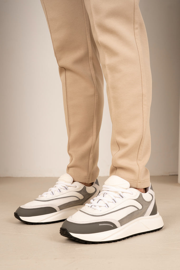 Soft Scuba Pintuck Jogger - Stone