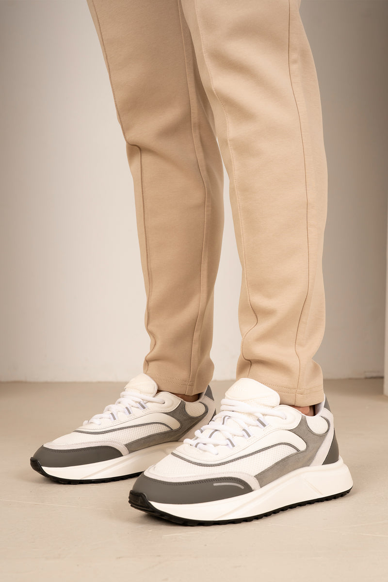 Soft Scuba Pintuck Jogger - Stone