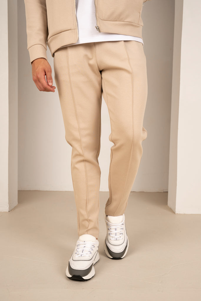 Soft Scuba Pintuck Jogger - Stone