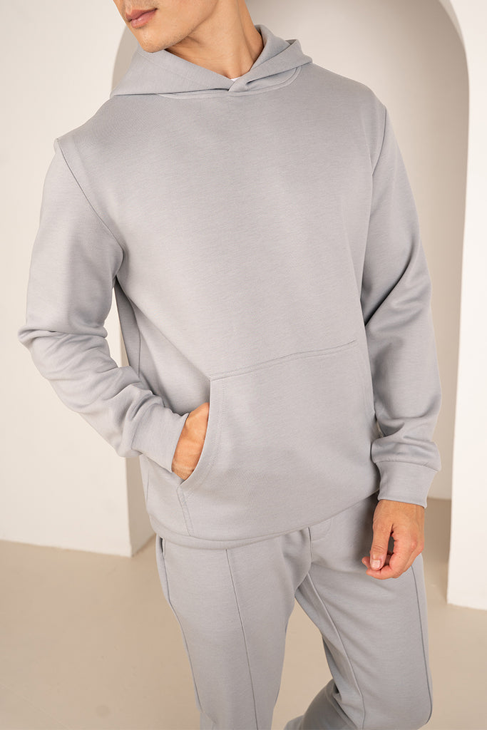 Essential Scuba Hoodie and Joggers Set - 2 Colours (Black and Grey) - 2 Pack