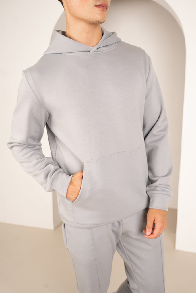 Essential Scuba Hoodie and Joggers Set - 2 Colours (Charcoal and Grey) - 2 Pack