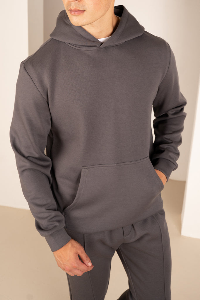 Essential Scuba Hoodie - Charcoal