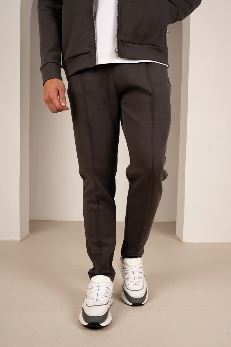 Soft Scuba Pintuck Jogger - Charcoal