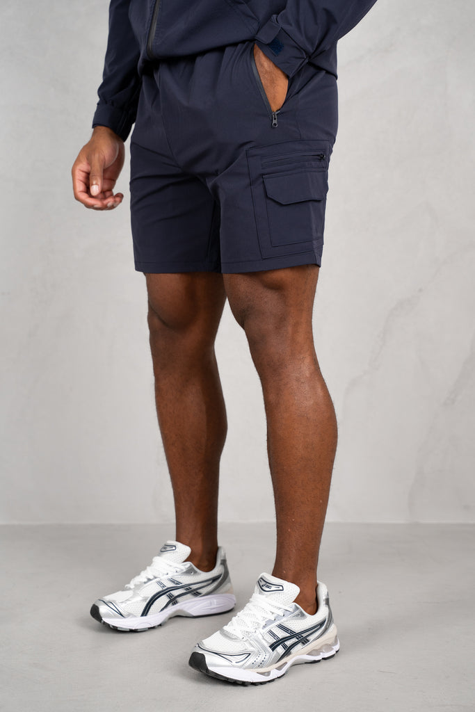 Brushed Tech Shorts - Navy