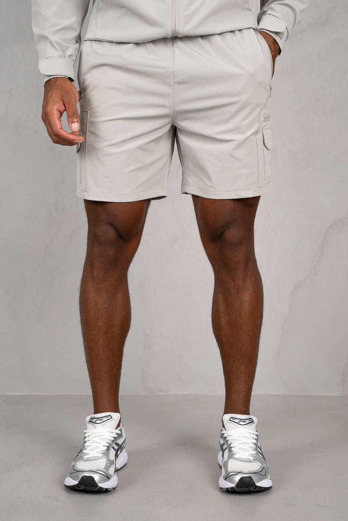 Brushed Tech Shorts - Grey