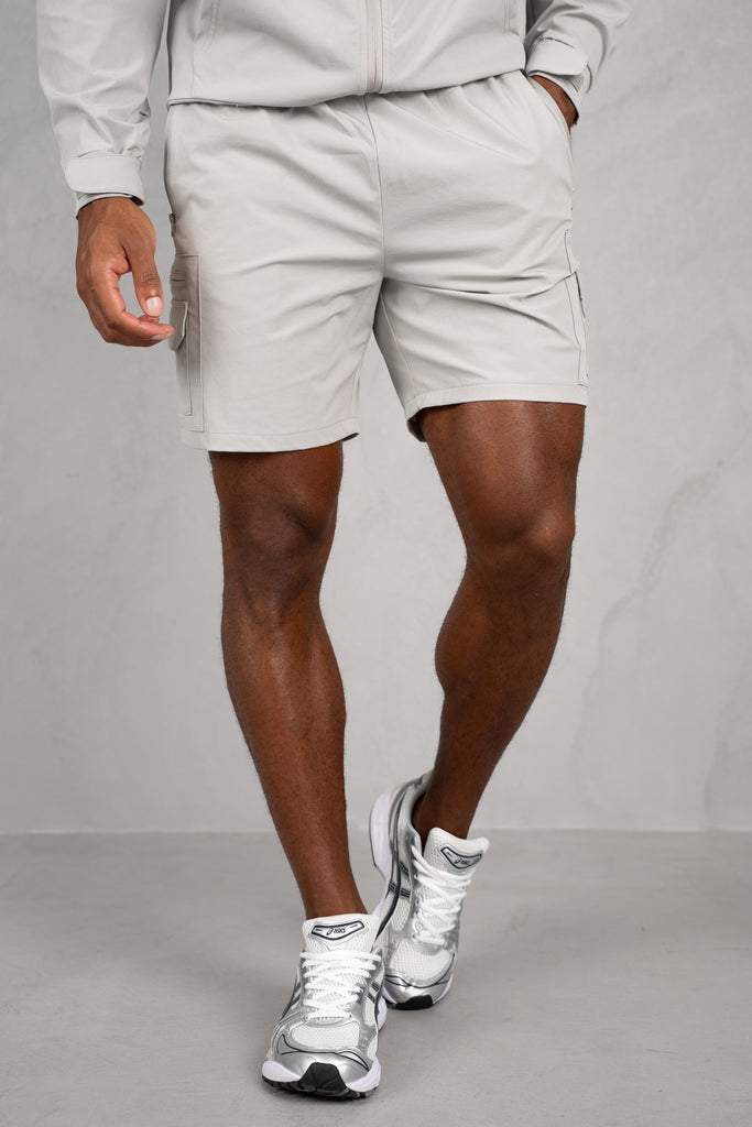 Brushed Tech Shorts - Grey