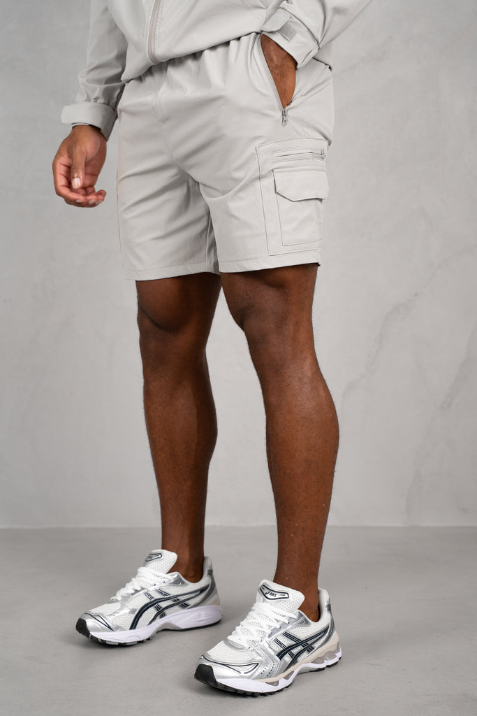 Brushed Tech Shorts - Grey
