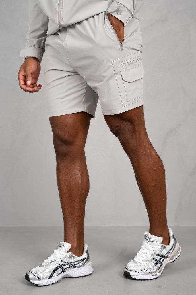 Brushed Tech Shorts - Grey