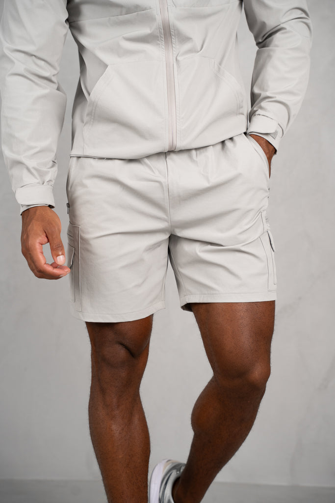Brushed Tech Shorts - Grey