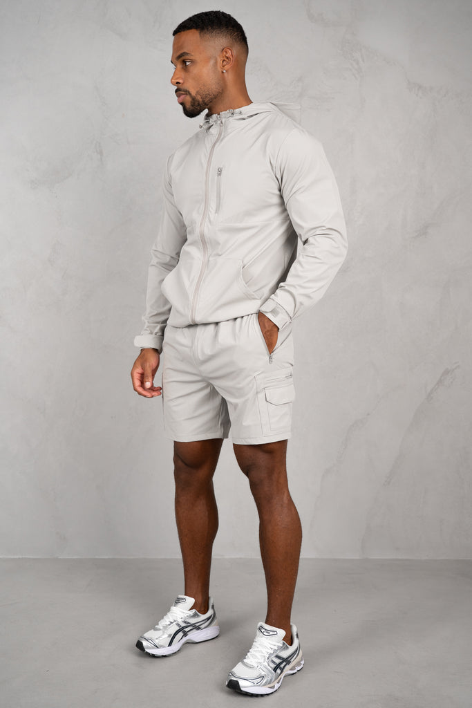 Brushed Tech Shorts - Grey