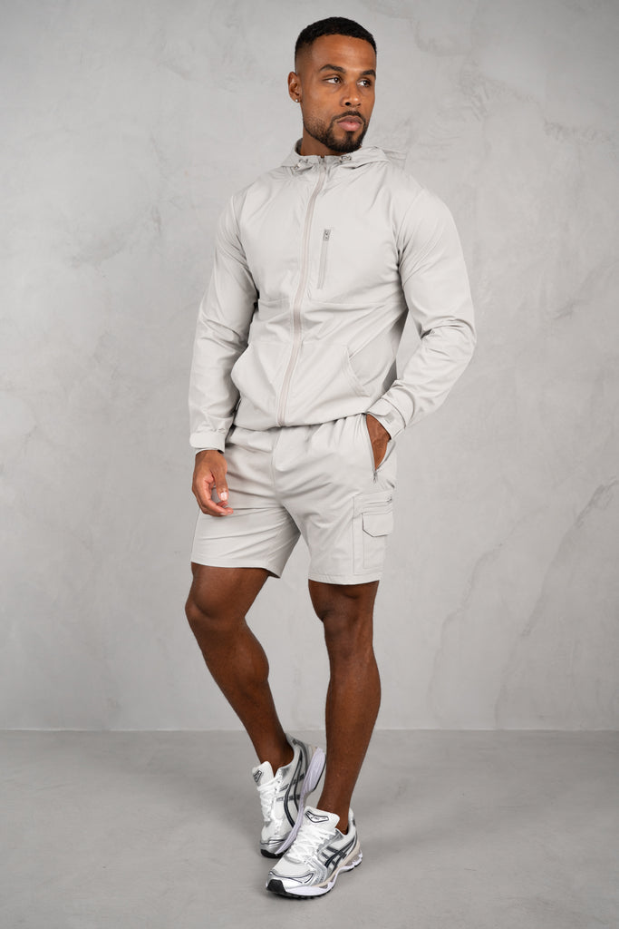 Brushed Tech Shorts - Grey