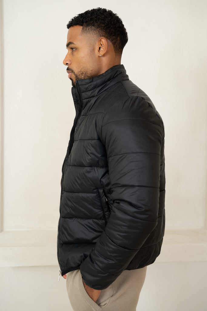 Veste en duvet matelassée - Noir