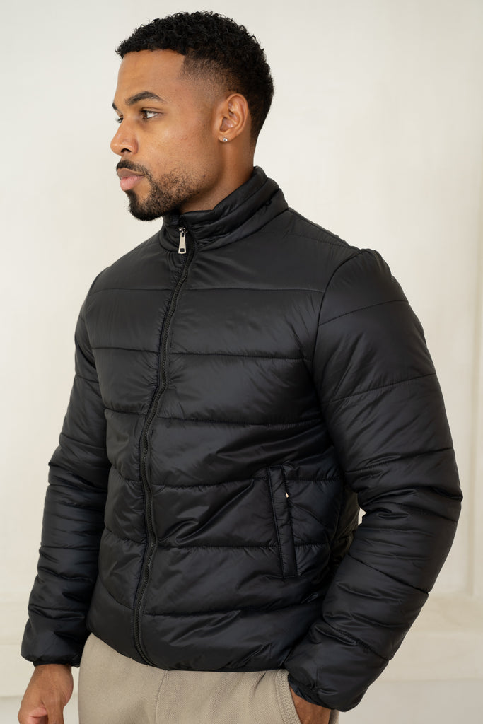 Veste en duvet matelassée - Noir