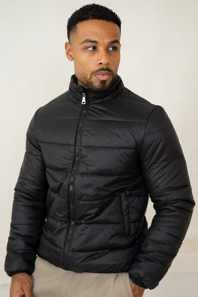 Veste en duvet matelassée - Noir