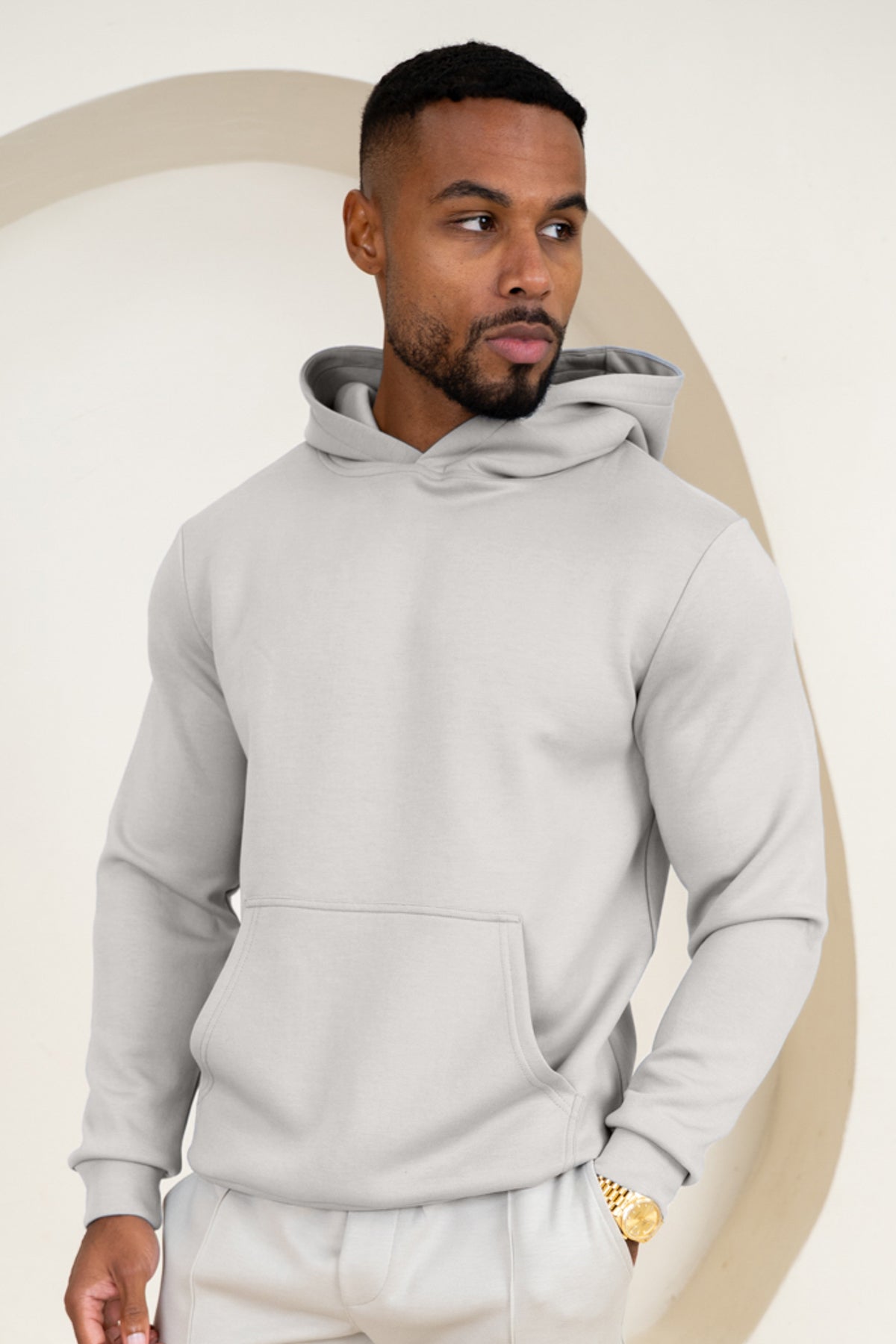 Essential Scuba Hoodie - Taupe