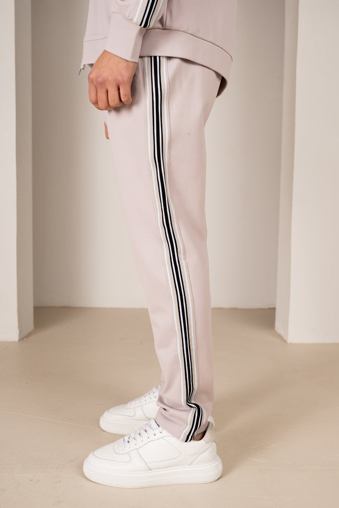 Side Stripe Pants - Grey
