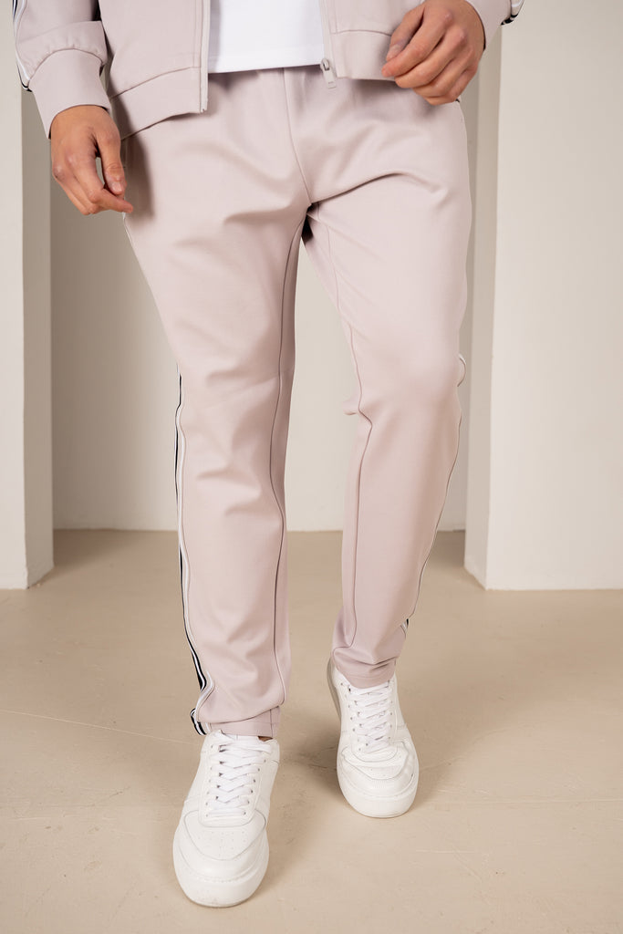 Side Stripe Pants - Grey