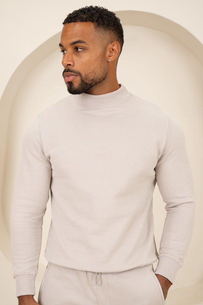 Signature Crew Neck Sweatshirt - Grey