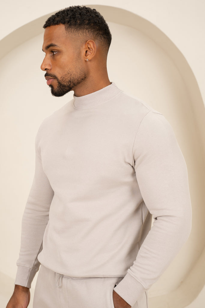 Signature Crew Neck Sweatshirt - Grey