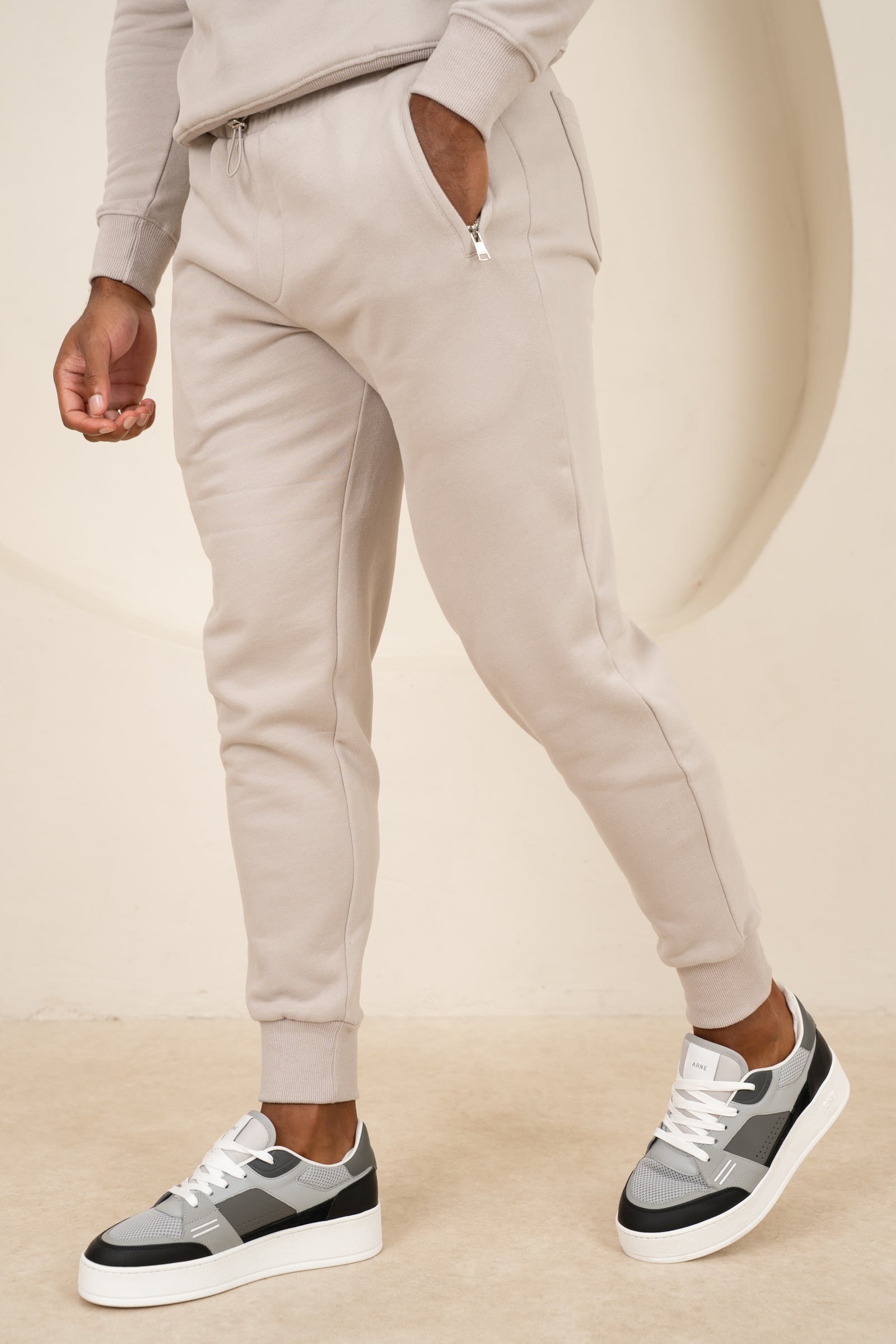 Signature Cuffed Jogger - Grey