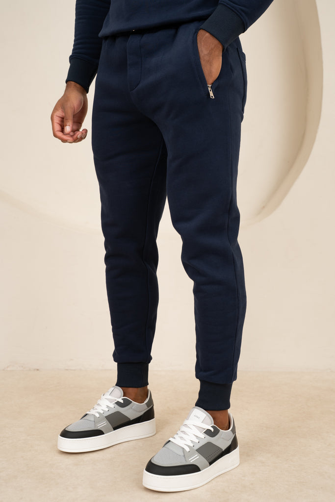 Signature Cuffed Jogger - Navy