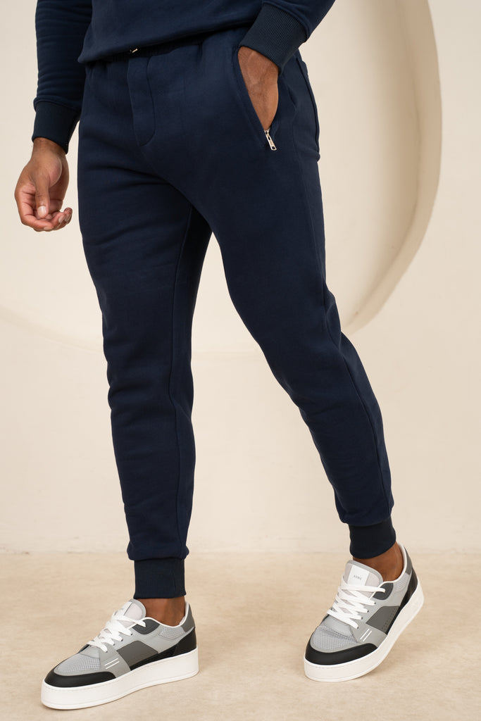 Signature Crew Neck Sweatshirt - Navy