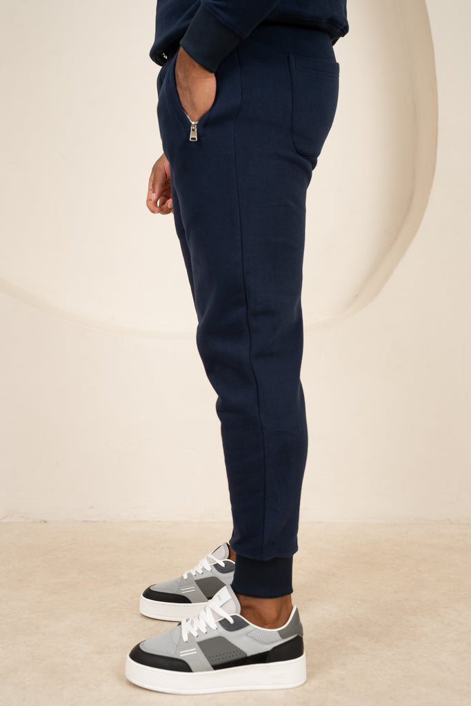 Signature Cuffed Jogger - Navy