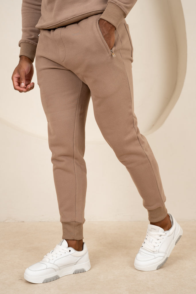 Signature Cuffed Jogger - Taupe