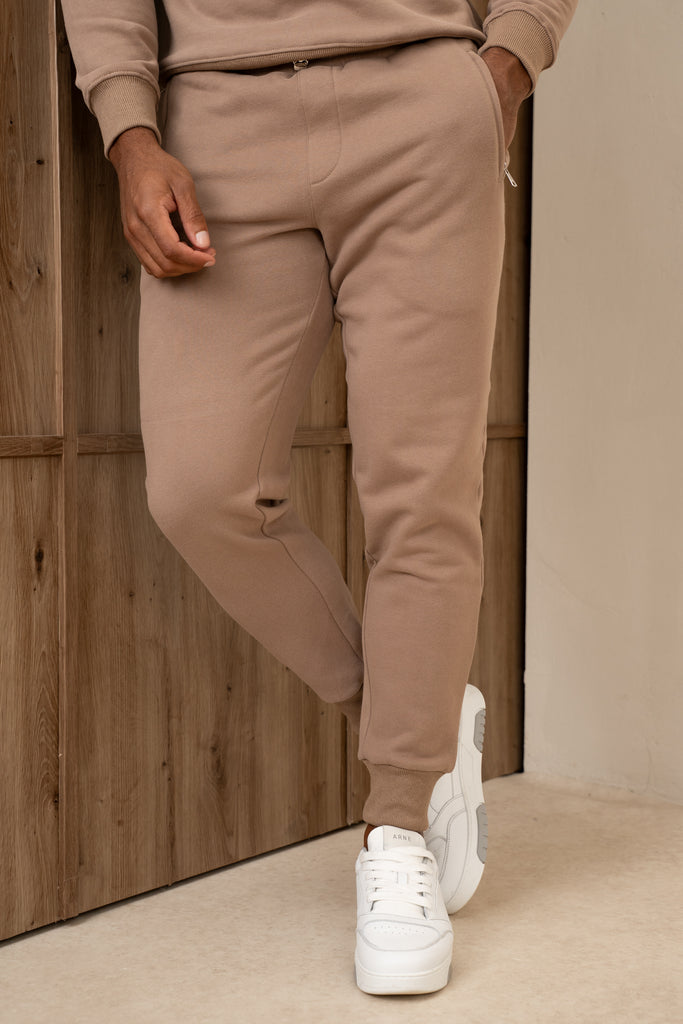 Signature Cuffed Jogger - Taupe