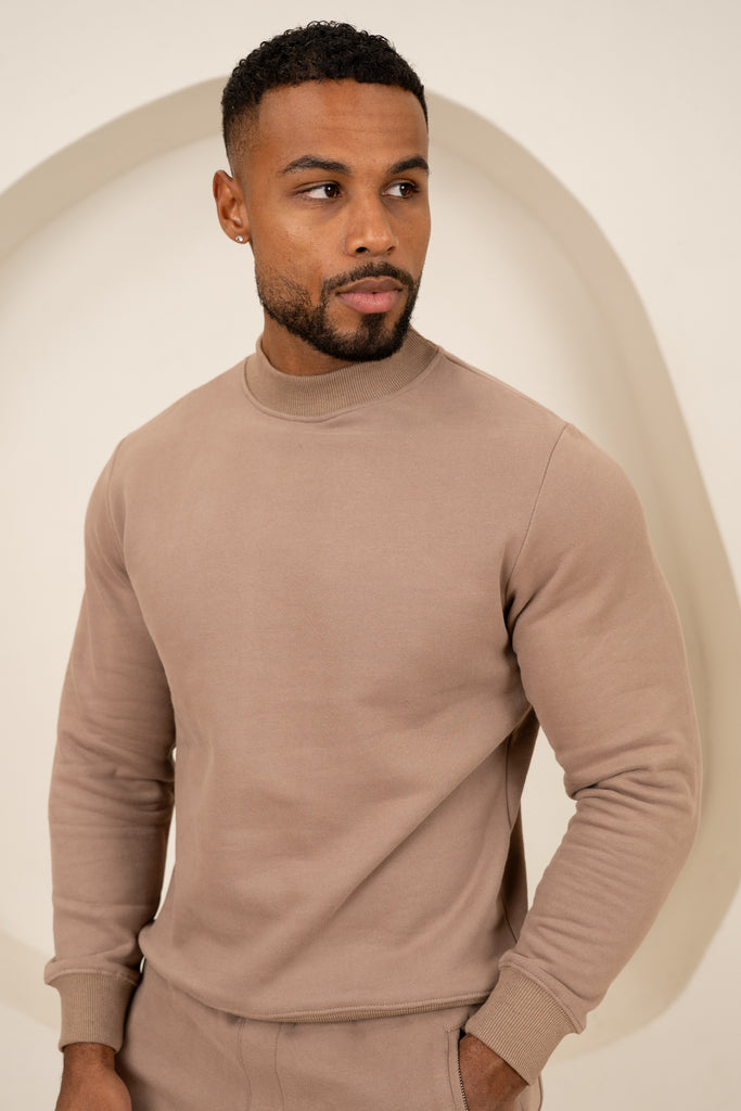 Signature Cuffed Jogger - Taupe