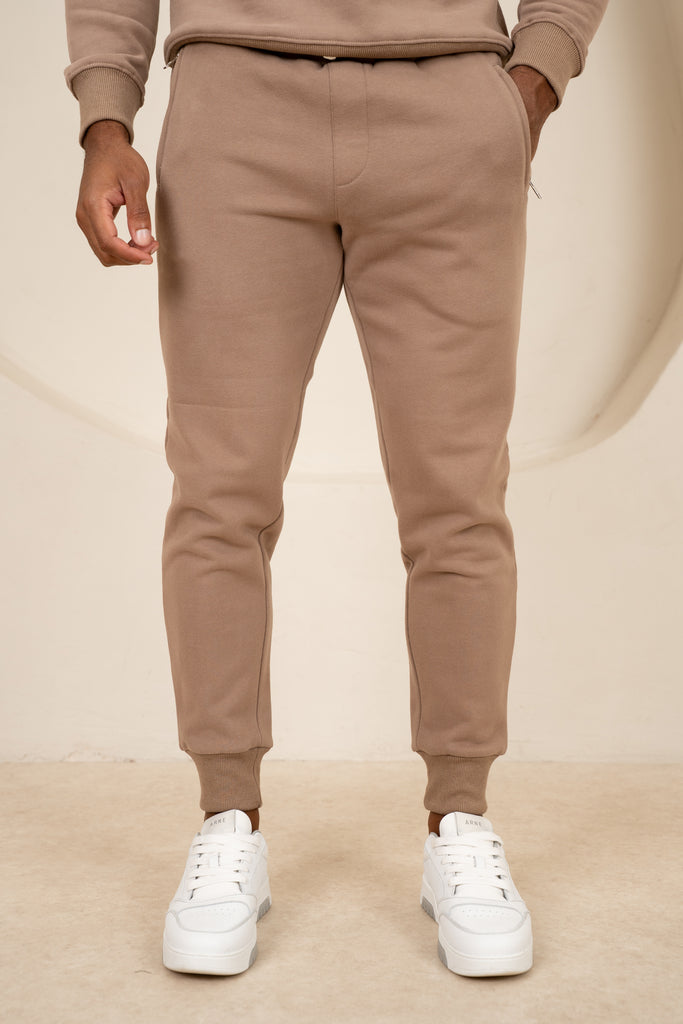 Signature Cuffed Jogger - Taupe