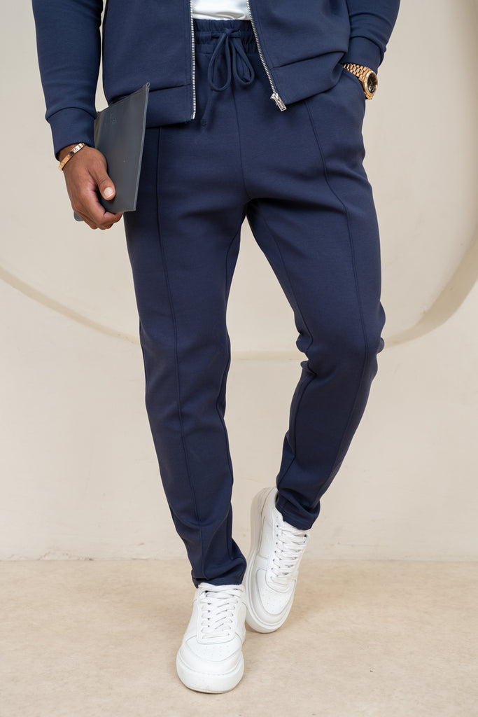 Soft Scuba Pintuck Jogger - Navy