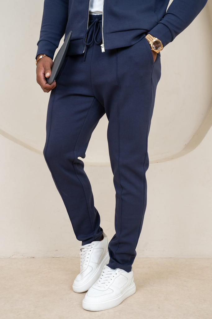 Soft Scuba Pintuck Jogger - Navy