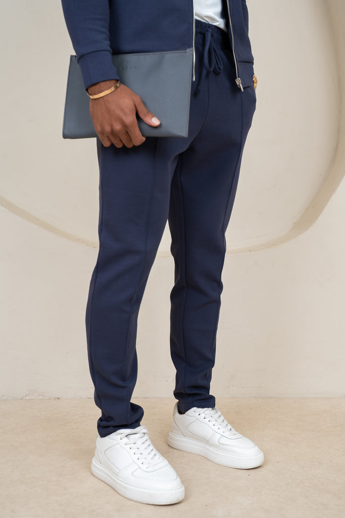 Soft Scuba Pintuck Jogger - Navy